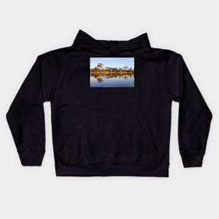Late Afternoon Reflections on the River Murray Kids Hoodie